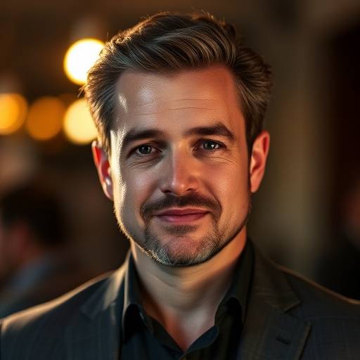 Headshot of Alistair Finch, renowned director